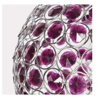 Fialová stolová lampa SULION Venus – Obrázok 4