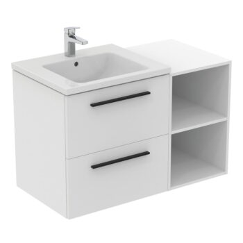 Antracitová závesná skrinka pod umývadlo 80x63 cm i.Life B – Ideal Standard - Image 2
