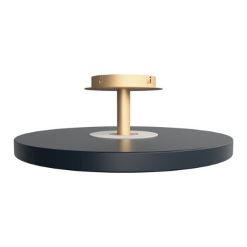 Antracitovosivé LED stropné svietidlo ø 60 cm Asteria Up – UMAGE - Image 5