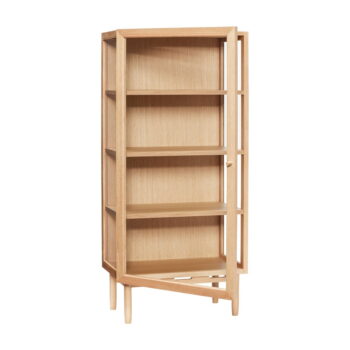 Vitrína z dubového dreva 60x130 cm Kaiser - Hübsch – Obrázok 6