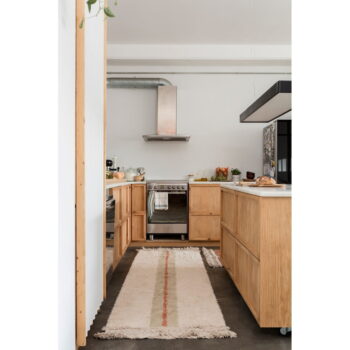 Béžový bavlnený behúň 80x230 cm Duetto Sage – Lorena Canals - Image 10