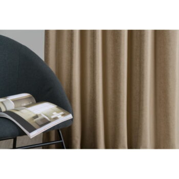 Béžový zamatový záves 140x260 cm Novara – Mendola Fabrics - Image 4