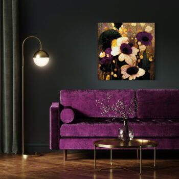 Obraz 60x60 cm Golden Meadow - Styler - Image 2