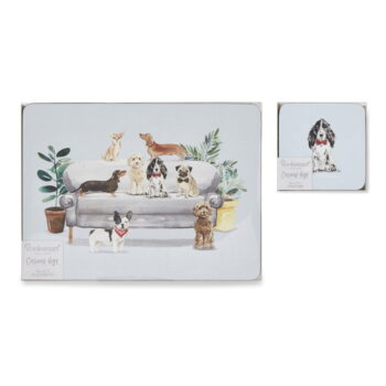 Súprava kuchynského textilu 13 ks Curious Dogs – Cooksmart ® - Image 3