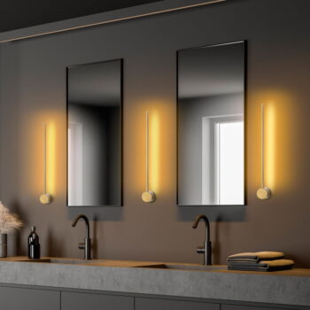 LED nástenné svietidlo v zlatej farbe ø 7 cm Sword – Opviq lights - Image 7