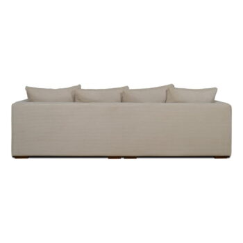 Béžová menčestrová pohovka 266 cm Comfy – Scandic - Image 3