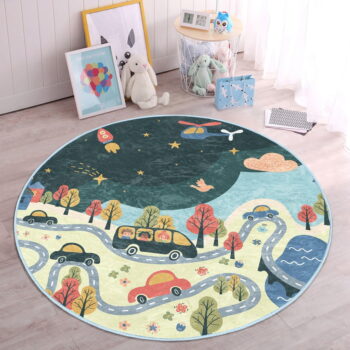 Detský koberec ø 80 cm Comfort – Mila Home - Image 6
