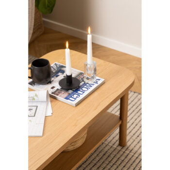 Konferenčný stolík v dekore duba v prírodnej farbe 50x150 cm Banbury – Actona - Image 7