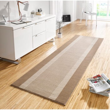 Béžovo-hnedý behúň Hanse Home Basic, 80 x 300 cm – Obrázok 2