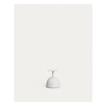 Biely terrazzo konferenčný stolík 48x48 cm Saura – Kave Home - Image 2