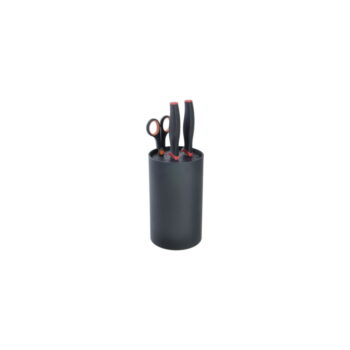 Stojan na nože so štetinami Orion Black, ⌀ 11 cm - Image 2