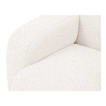 Biela rohová pohovka z textílie bouclé (pravý roh) Molino – Micadoni Home – Obrázok 5