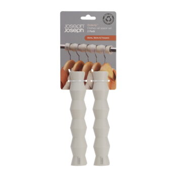 Plastové dištančné vložky na šatníkovú tyč v súprave 2 ks Orderly – Joseph Joseph – Obrázok 5