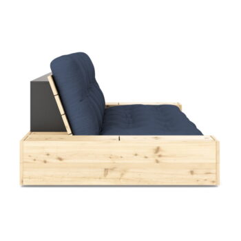 Tmavomodrá rozkladacia pohovka 244 cm Base – Karup Design – Obrázok 2