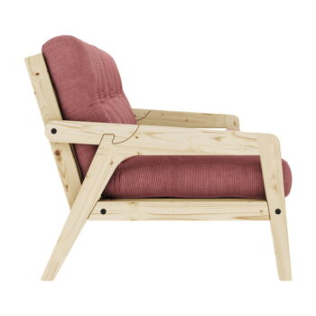 Ružová rozkladacia pohovka 190 cm Grab Clear – Karup Design - Image 3