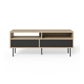 TV stolík v dekore duba v prírodnej farbe 140x56 cm Trivia – TemaHome - Image 3