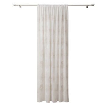 Béžová záclona 140x260 cm Cybele – Mendola Fabrics - Image 2