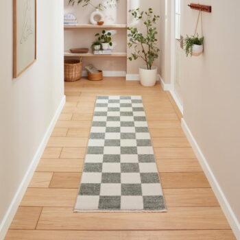 Zelený behúň 60x230 cm Baltimore – Think Rugs - Image 2