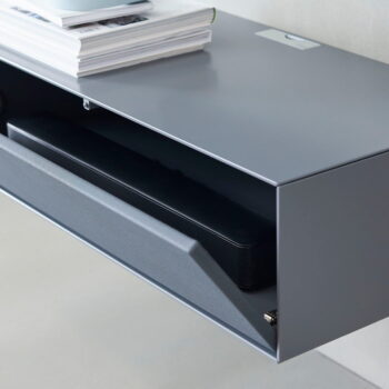 Sivý TV stolík 91x24 cm Edge by Hammel - Hammel Furniture – Obrázok 3