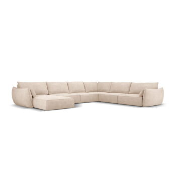 Béžová rohová pohovka (pravý roh) Vanda - Mazzini Sofas - Image 2