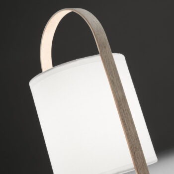 Biela stolová lampa Kave Home Zayla - Image 3