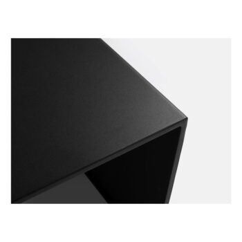 Čierny konferenčný stolík CustomForm 2Wall, dĺžka 100 cm - Image 6