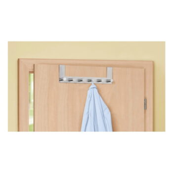 Kovový vešiak na dvere v striebornej farbe 39 cm Celano – Wenko - Image 6