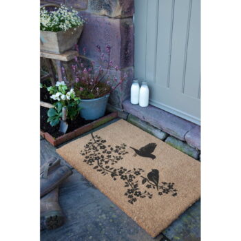 Rohožka z kokosového vlákna 40x60 cm Birds On a Tree – Artsy Doormats - Image 9