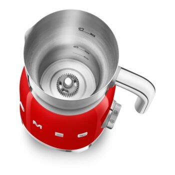 Červený elektrický šľahač mlieka Retro Style – SMEG - Image 5