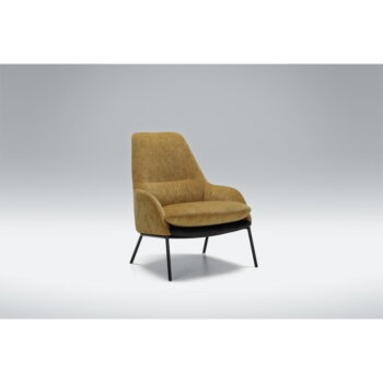 Tmavožlté kreslo Holly - Sits – Obrázok 4