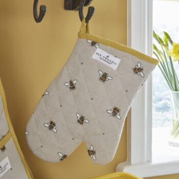Utierky, zástera a chňapka v súprave 5 ks Bumble Bees – Cooksmart ® - Image 5
