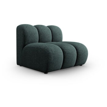 Tyrkysovomodrý modul pohovky (stredový diel) Lupine – Micadoni Home - Image 2
