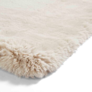 Krémovobiely koberec 80x150 cm Super Teddy – Think Rugs - Image 9