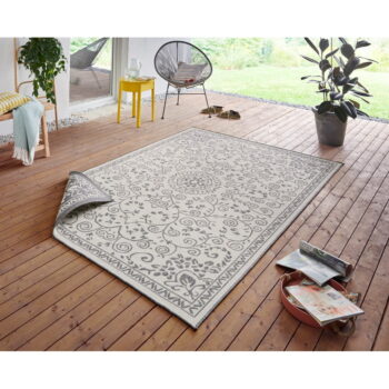 Sivo-krémový vonkajší koberec NORTHRUGS Leyte, 200 x 290 cm - Image 4