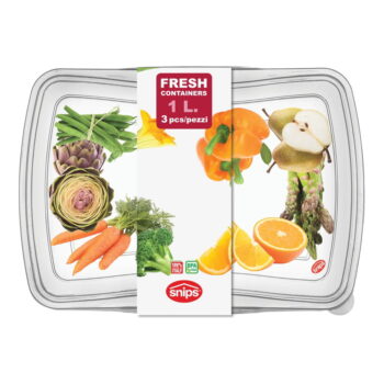 Súprava 3 škatuliek na potraviny Snips Classic, 1 l – Obrázok 5