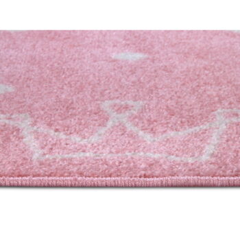 Ružový detský koberec 160x235 cm Crowns – Hanse Home - Image 3