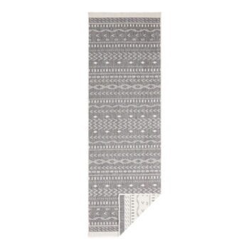 Sivo-krémový vonkajší koberec NORTHRUGS Kuba, 350 x 80 cm – Obrázok 2