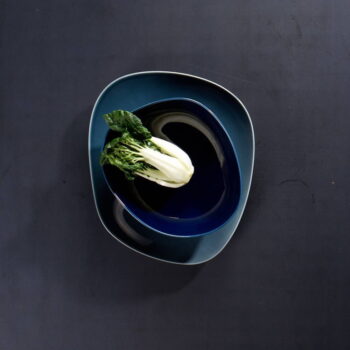 Tmavomodrý porcelánový hlboký tanier Like by Villeroy & Boch, 20 cm - Image 2