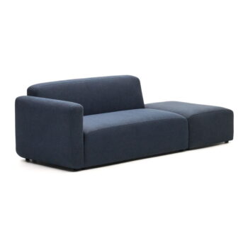 Tmavomodrá pohovka 244 cm Neom – Kave Home - Image 2