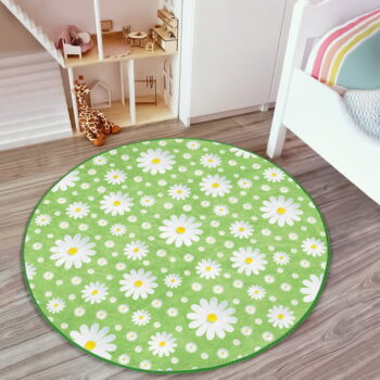 Zelený detský koberec ø 100 cm Comfort – Mila Home - Image 5