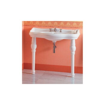 Biele keramické umývadlo 100x54,5 cm Retro – Sapho - Image 2