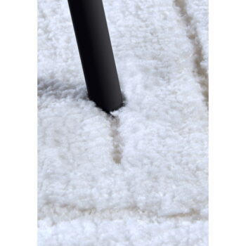Biely okrúhly koberec ø 160 cm Panglao New York White – Elle Decoration – Obrázok 4