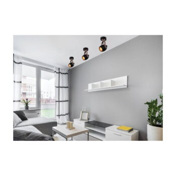 Čierne kovové nástenné svietidlo Anica - Candellux Lighting - Image 2