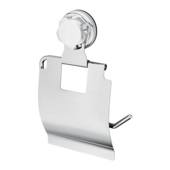 Samodržiaci kovový držiak na toaletný papier v striebornej farbe Bestlock Bath – Compactor - Image 2