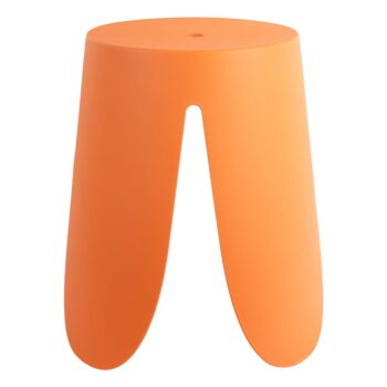 Oranžová plastová stolička Ravish – Leitmotiv - Image 2
