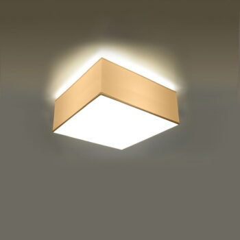 Biele stropné svietidlo 25x25 cm Mitra – Nice Lamps – Obrázok 3