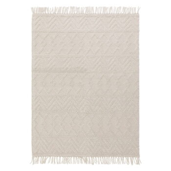 Krémový vlnený koberec 160x230 cm Asra – Asiatic Carpets