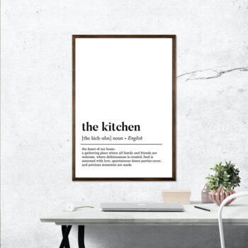 Plagát v ráme 50x70 cm Kitchen – Wallity - Image 6