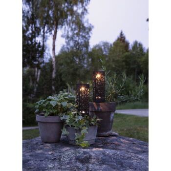 Súprava 2 vonkajších solárnych LED svietidiel Star Trading Izola, výška 18 cm - Image 11