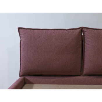 Ružová čalúnená dvojlôžková posteľ s úložným priestorom a roštom 180x200 cm Garancia – Bobochic Paris - Image 11